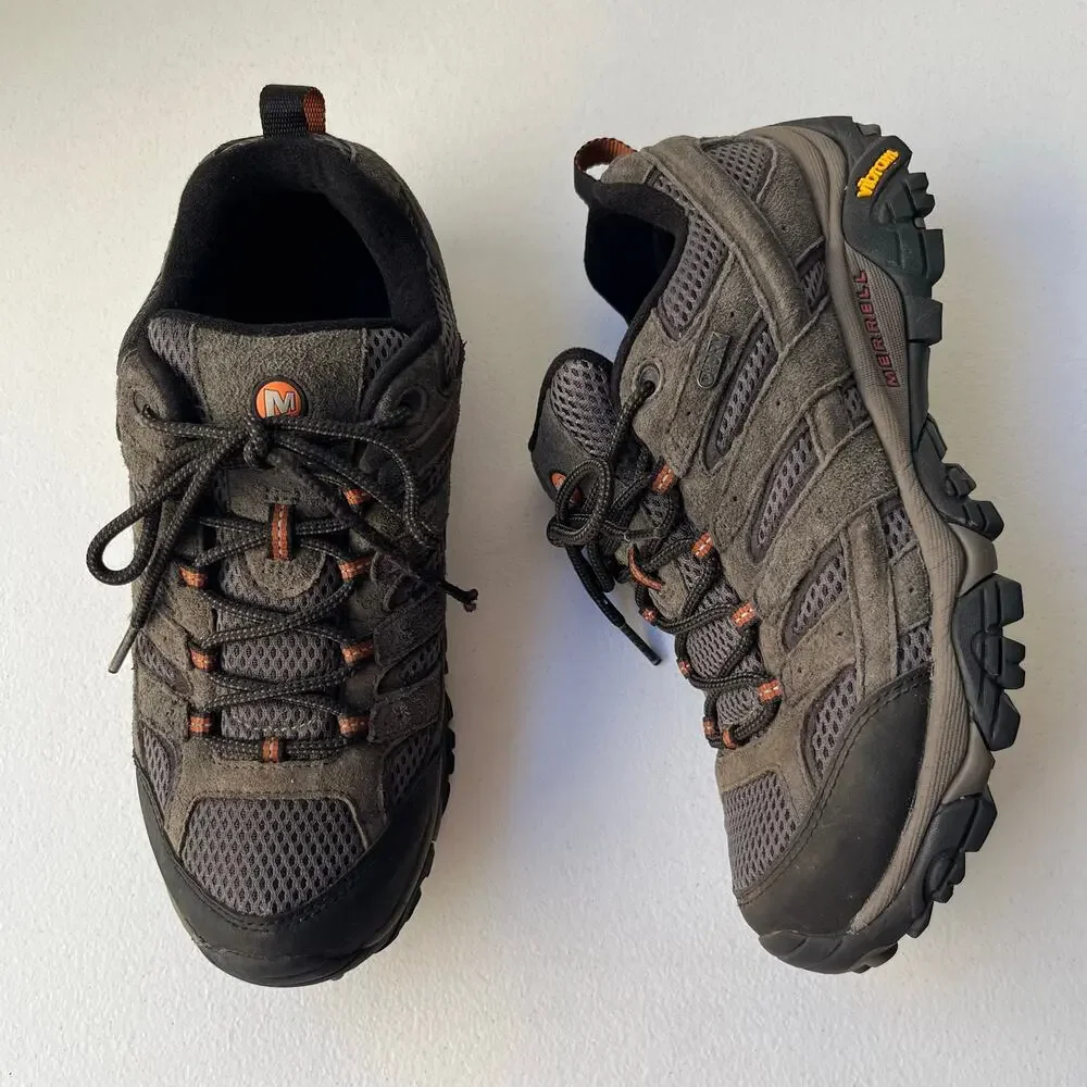 Merrell Moab 2 Shoes Men's Size 9 Waterproof Vibram Trail Hiking Outdoors J06029